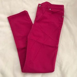 NWT Ralph Lauren Girls Skinny Jeans in Accent Pink